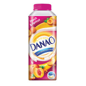 Danao Peach & Apricot Juice W/ Milk 180ml
