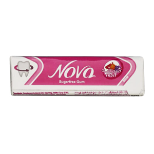 Nova Fruit Sugar Free Chewing Gum 12.5g
