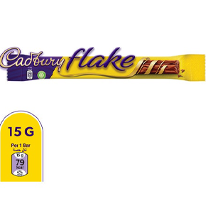 Cadbury Flake, Flaky Chocolate Bar 15g