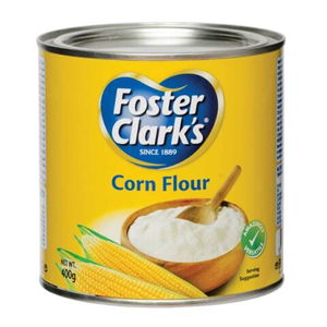 FOSTER CLARKS CORN FLOUR CAN 400G