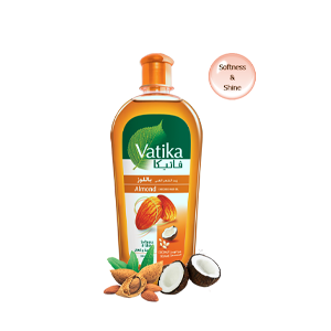 Vatika almond oil for hair softness 300 ml
