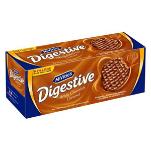 McVities Milk Chocolate Caramels Digestive 250g