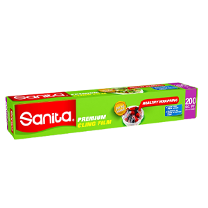 Sanita high quality nylon packing adhesive, 30cm wide x 60.96m long
