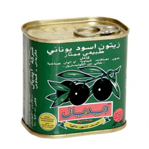 Ideal Greek black olives 125 grams