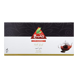 Rabea black tea, whole leaves, carton box - whole leaf, 1 kilo