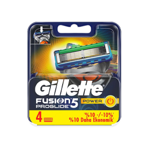 Gillette Fusion ProGlide Power Razor Blades - 4 Count