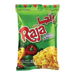 Raja Vegetable Flavor Potato Crunchies 60 g