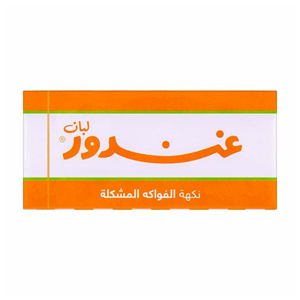 Gandour Gum Mixed Fruits 20 Pieces 16.2 Grams