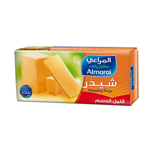 Almarai Low Fat Processed Cheddar Cheese 454g