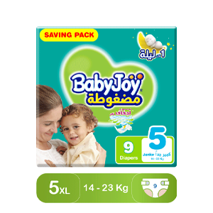 BabyJoy Size (5) Junior Small Pack 9/10 Diaper