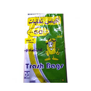 Bebo economical garbage bags, 50 gallons, 24 bags