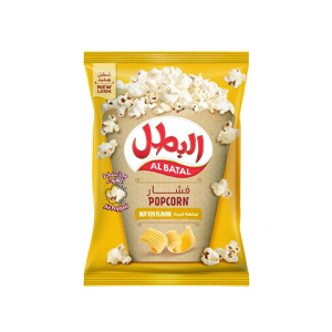 Al Batal Butter Flavored Popcorn 90 Grams