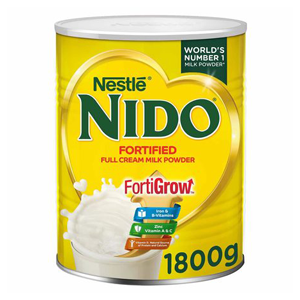 Nido Fortified Grow With Fiber Tin -1800G