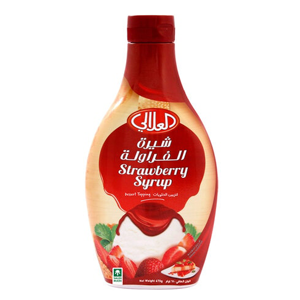 Al Alali Strawberry Syrup To Decorate Desserts 625 G
