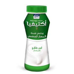 Activia pure full-fat milk 180 ml
