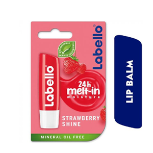 Labello Strawberry Lip Balm - 4.8 gm