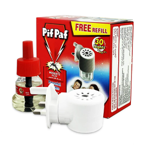 Pif Paf Powergard Electric Liquid Mosquito/Mosquito Killer Device with 30 Night Refill 28ml