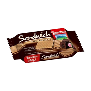 Loacker dark chocolate wafer biscuits 25 grams