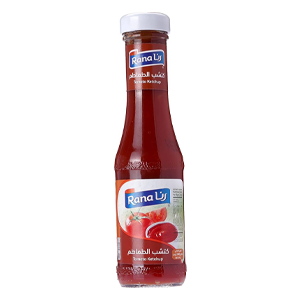Rana tomato ketchup 340 grams glass