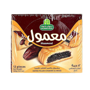 Halwani Dates Maamoul Large 384g ×12