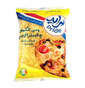 Pride Shredded Mozzarella 500g