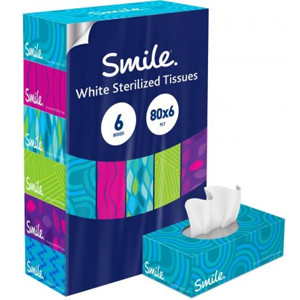 SMILE TISSUES 70 DOUBLE TISSUES