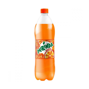 Mirinda orange 1 liter plastic bottle