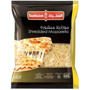 Sunbulah Shredded Mozzarella Cheese 500g