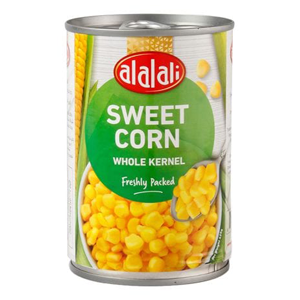 Al Alali Sweet Whole Kernel Corn 425g