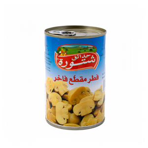 Premium chopped mushrooms Chtoura Garden 425 grams