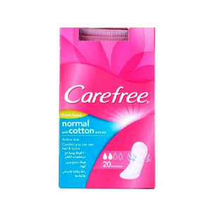 Carefree Landry Fresh daily feminine pads 20 pads