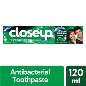 Close up toothpaste gel green mint 120 ml