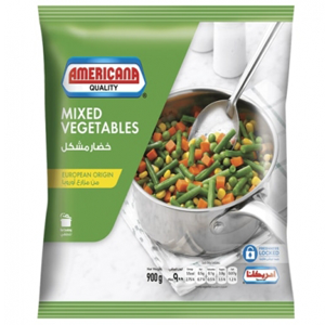 Americana mixed vegetables 900 grams