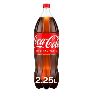 Coca-Cola Original Taste Carbonated Soft Drink PET 2.25L
