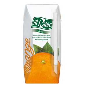 Al Rabie Orange Juice 185ml