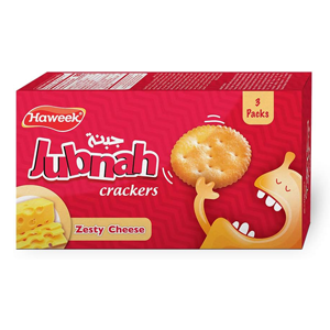 Haweek Crackers Zesty Cheese, 110g
