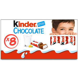 KINDER CHOCOLATE T8 100G