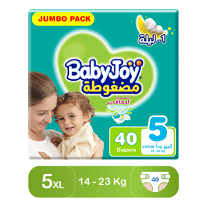 Baby Joy, size (5), jumbo pack of 40 diapers