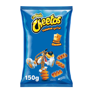 Cheetos Twisted Cheese Chips, 150g