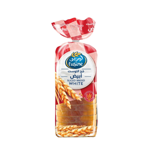 Lusine Sliced Bread White 600g