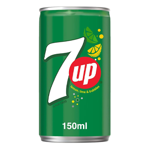 7UP CANS 150 ML