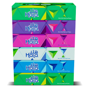 Hala Facial Tissue 76x6 Sheets