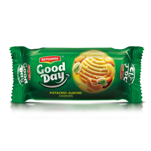 Britannia Good Day Pistachio-Almond Cookies, 81g