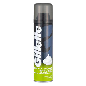 Gillette shaving foam 200 ml with lemon