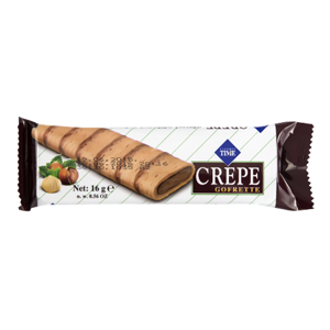 Cizmeci Time Crepe Gofrette Hazelnut Cream 16gm