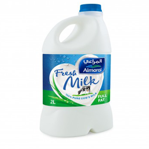 Almarai fresh full cream milk 2 liters